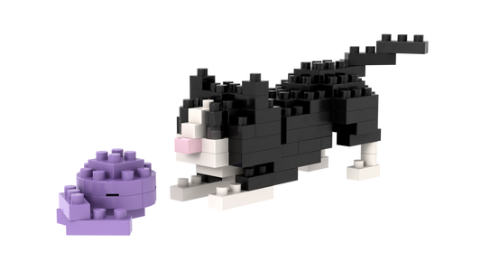 BRIXIES Spielende Katze