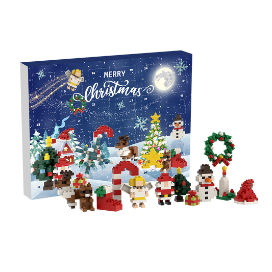 BRIXIES Adventskalender Merry Christmas