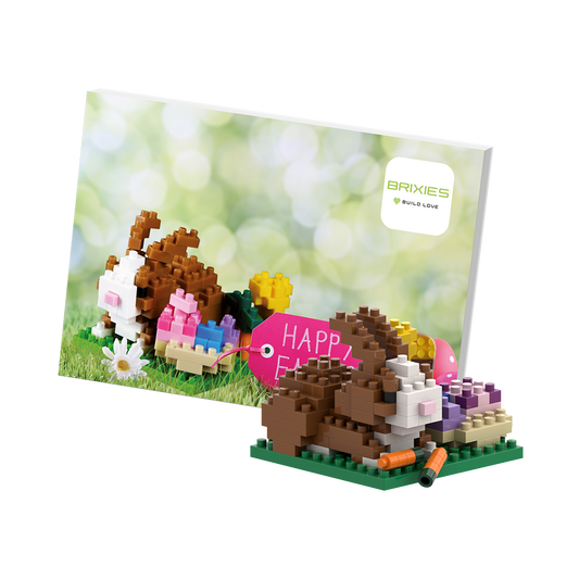 BRIXIES Postkarte Osterhase