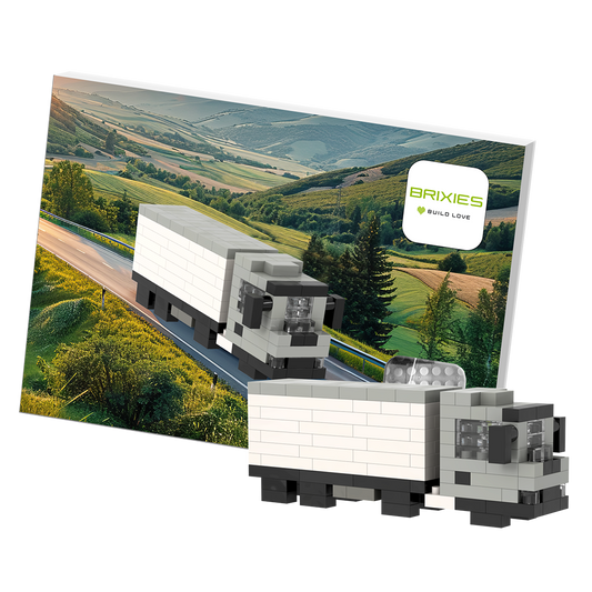 BRIXIES Postkarte LKW