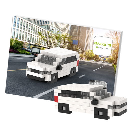BRIXIES Postkarte Auto