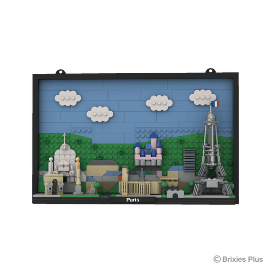 BRIXIES Plus Paris Postcard