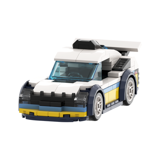 BRIXIES Plus Mini Rally Rennwagen / Mini Rally Racer