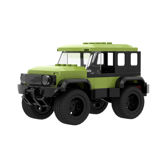 BRIXIES Plus Mini Geländewagen grün / Mini Off Roader green