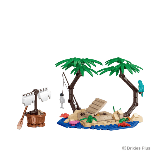 BRIXIES Plus Pirateninsel schatz