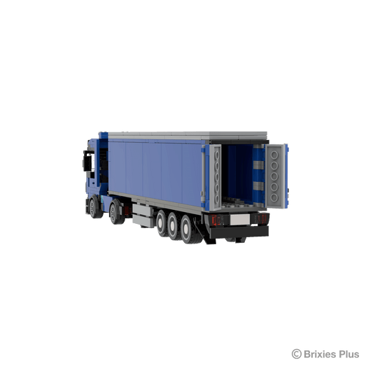 BRIXIES Plus LKW mit Auflieger / Truck With Trailer