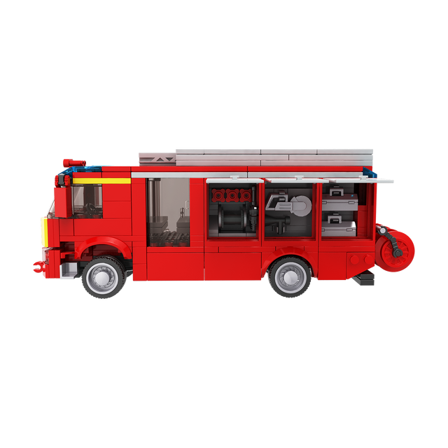 BRIXIES Plus Feuerwehr Löschfahrzeug / Fire engine