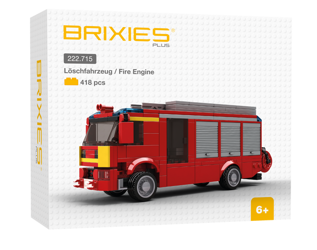 BRIXIES Plus Feuerwehr Löschfahrzeug / Fire engine
