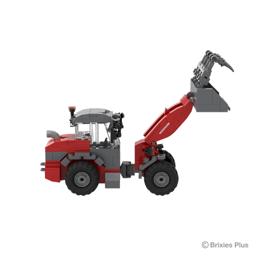 BRIXIES Plus Weidemann 3060 Greifschaufel & Plattengabel + Zubehör