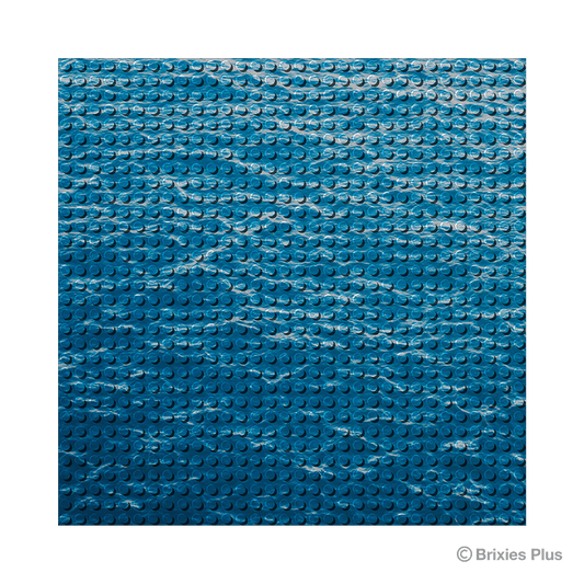 BRIXIES Plus Designer Platte Wasser 32 x 32 Noppen