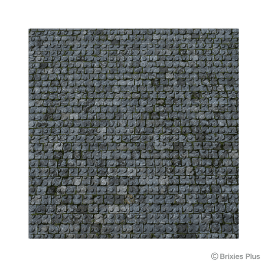 BRIXIES Plus Designer Platte Kopfsteinpflaster 32 x 32 Noppen