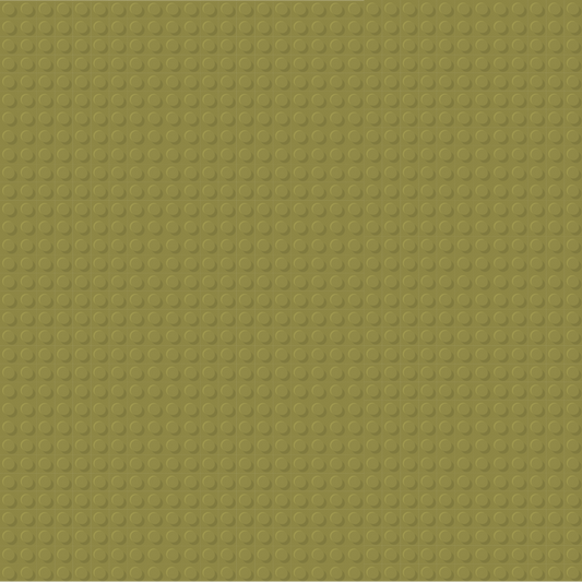 BRIXIES Plus Basis Platte Oliv grün 32 x 32 Noppen