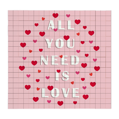 BRIXIES Plus Bedruckte Puzzle Platten nach Wunsch Weiß 20 x 20 cm