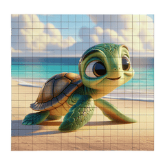 BRIXIES Plus Bedruckte Puzzle Platten nach Wunsch Weiß 20 x 20 cm