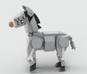 BRIXIES Plus Farmbuddies Esel / Donkey