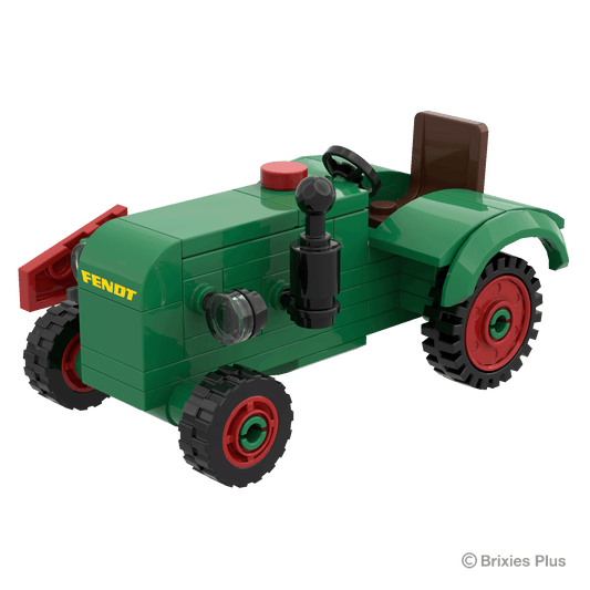 BRIXIES Plus Fendt Dieselross F28 (mit Mähbalken) Classic Club Collection