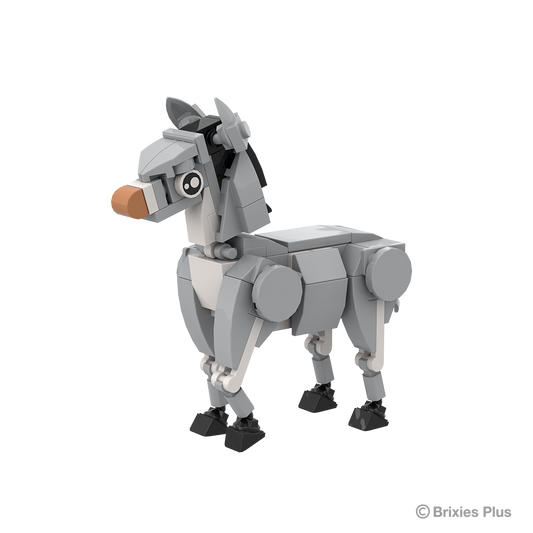 BRIXIES Plus Farmbuddies Esel / Donkey
