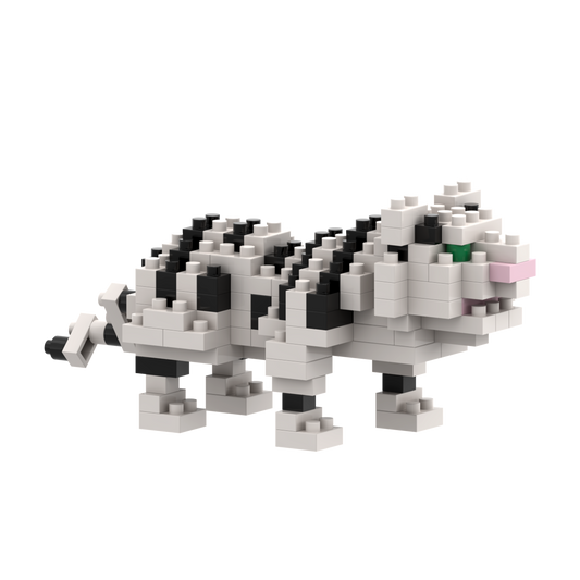 BRIXIES Weißer Tiger