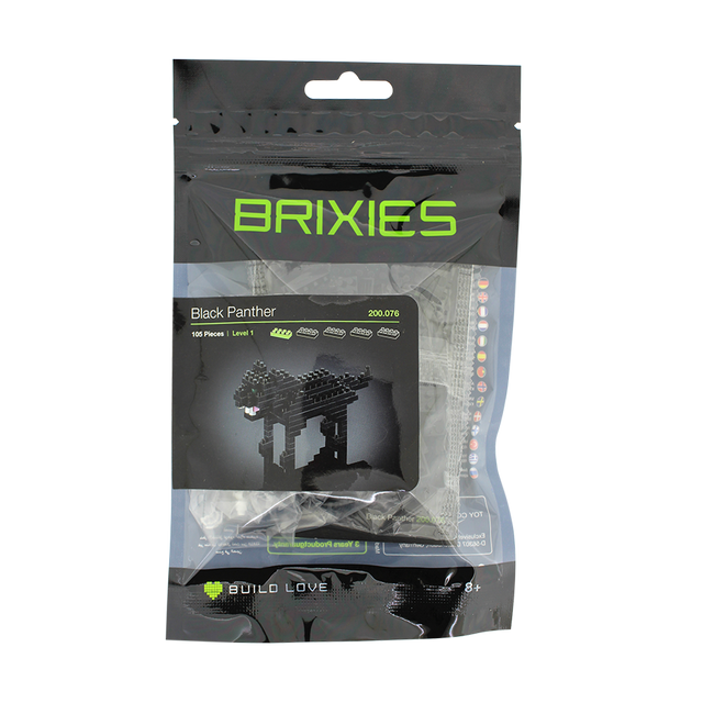 BRIXIES Schwarzer Panther