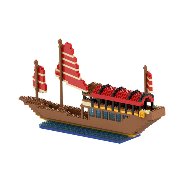 BRIXIES Großes Drachenboot