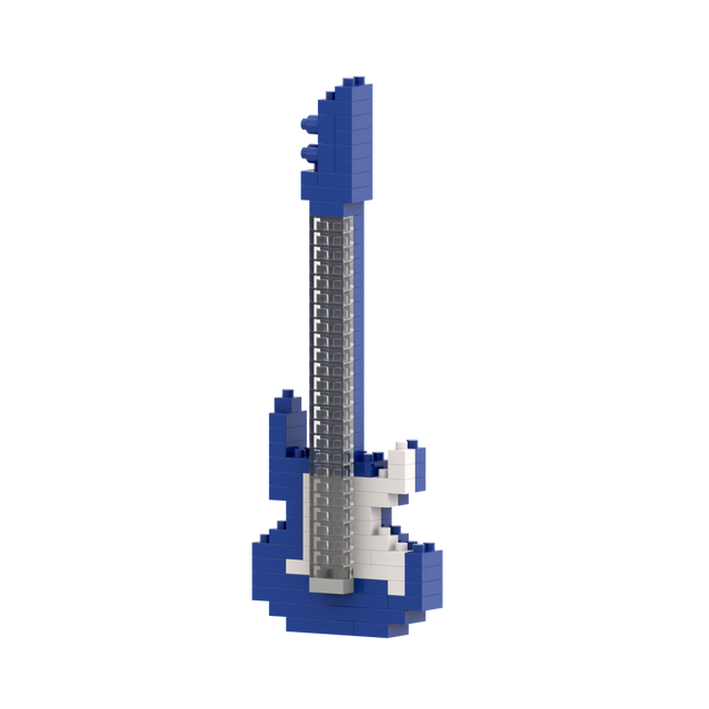 BRIXIES E-Gitarre blau