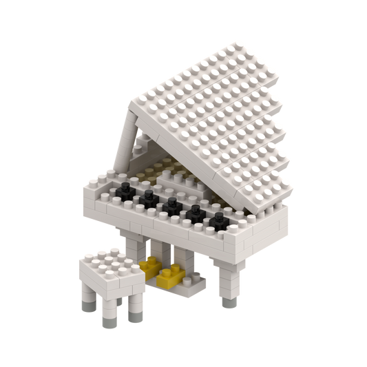 BRIXIES Klavier (Flügel) weiß