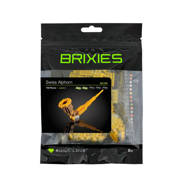 BRIXIES Schweizer Alphorn