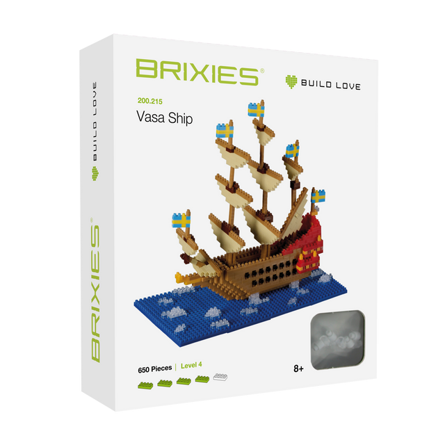 BRIXIES Vasa Schiff