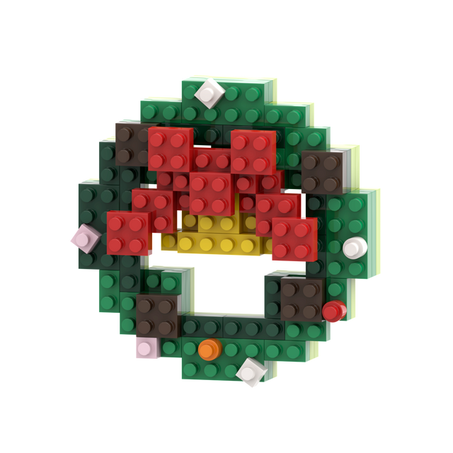 BRIXIES Weihnachtskranz
