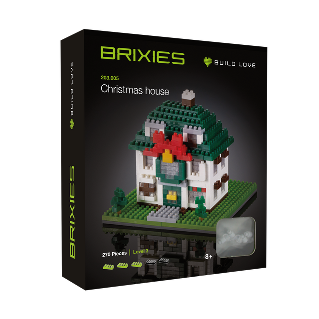 BRIXIES Weihnachtshaus