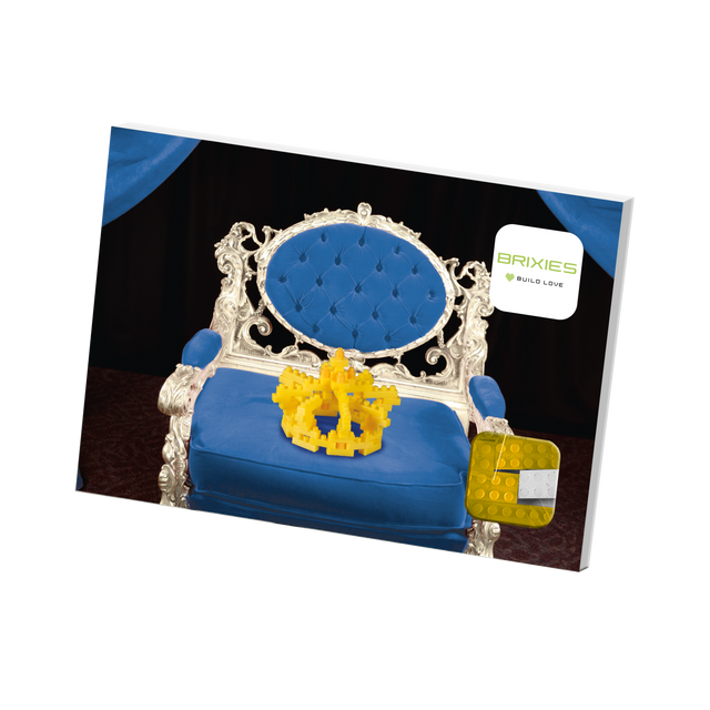 BRIXIES Postkarte Krone