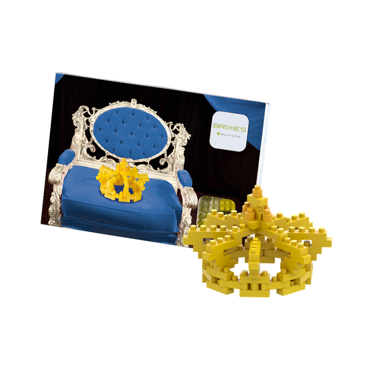 BRIXIES Postkarte Krone