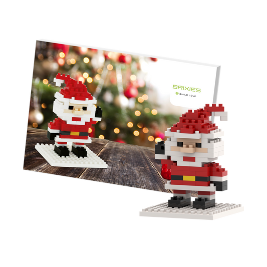 BRIXIES Postkarte Weihnachtsmann