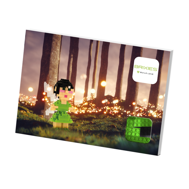 BRIXIES Postkarte Fee