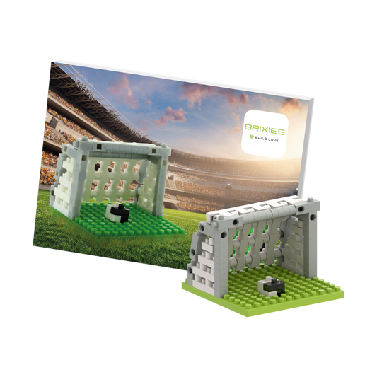 BRIXIES Postkarte Fußball