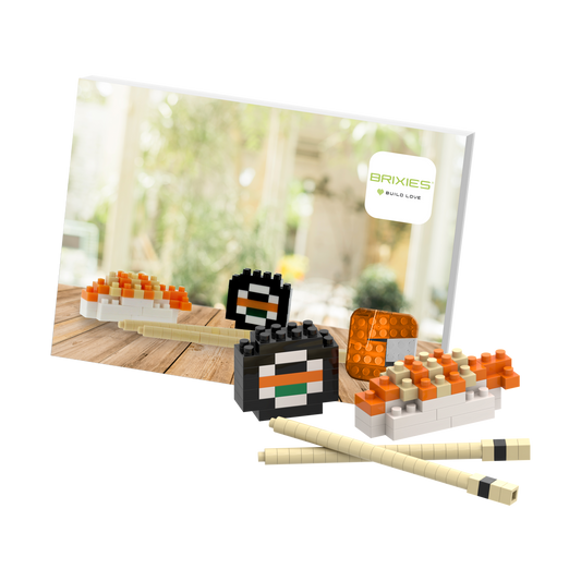 BRIXIES Postkarte Sushi