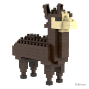 BRIXIES Lama braun / Lama brown