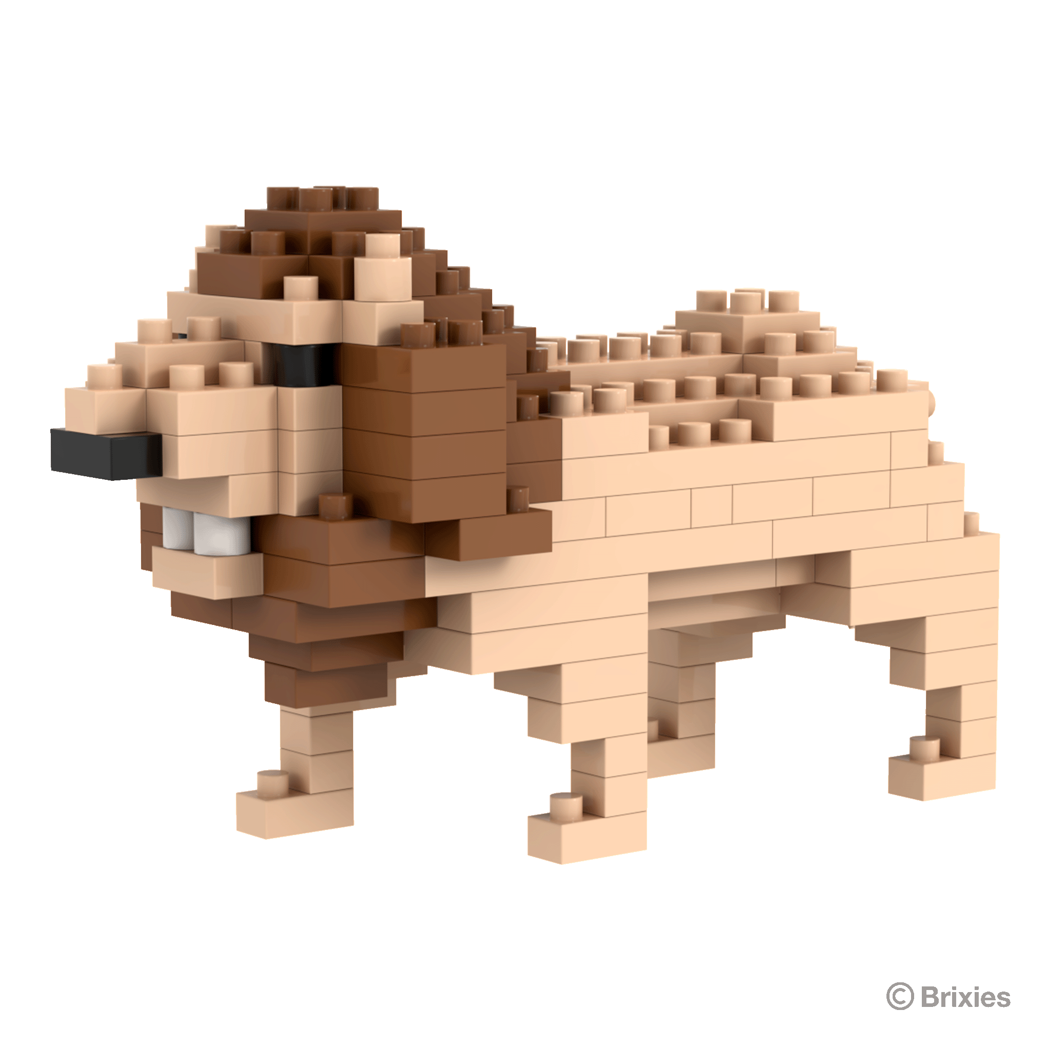 BRIXIES Löwe