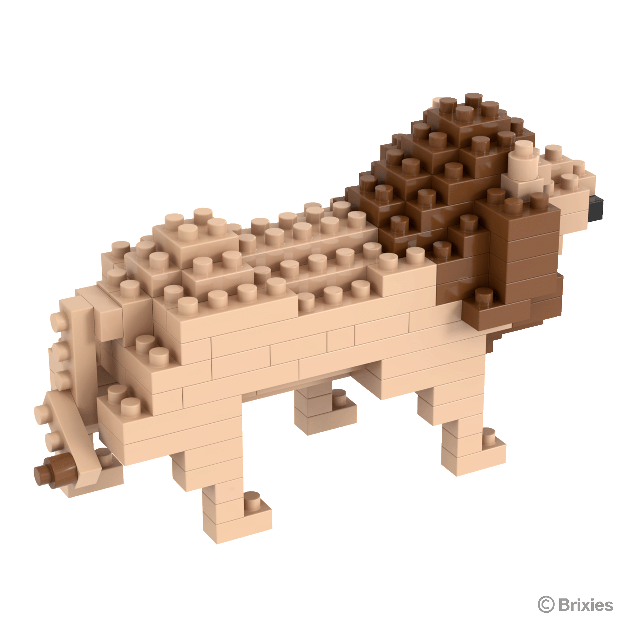 BRIXIES Löwe