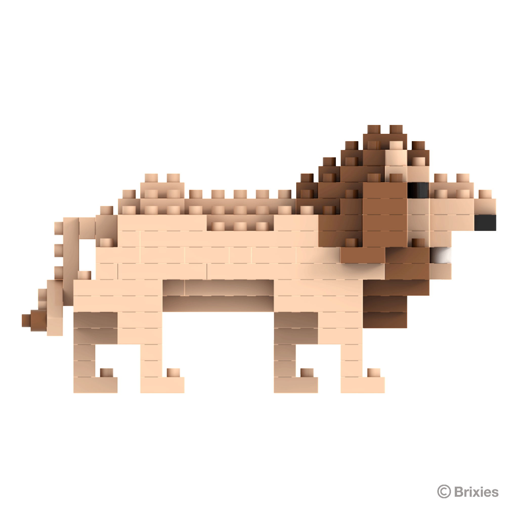BRIXIES Löwe