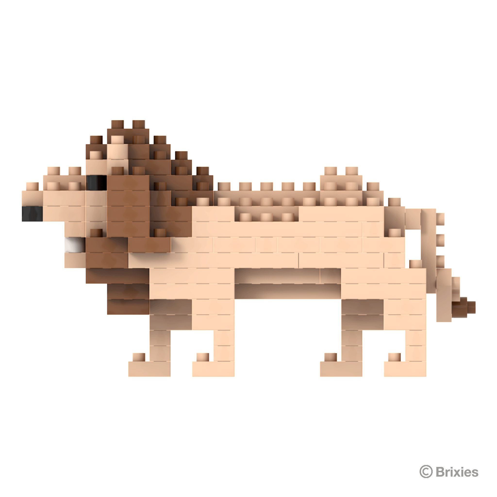 BRIXIES Löwe