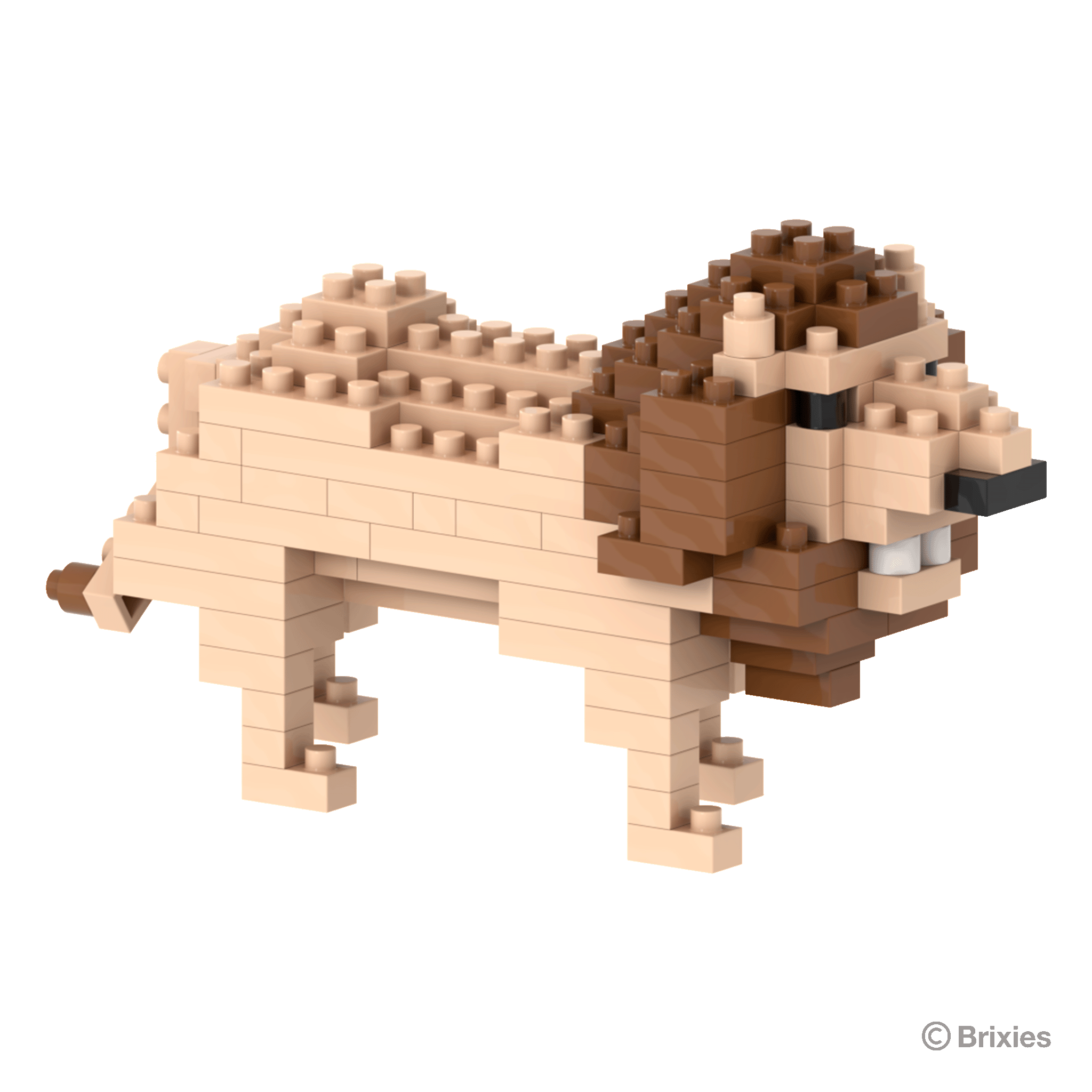 BRIXIES Löwe