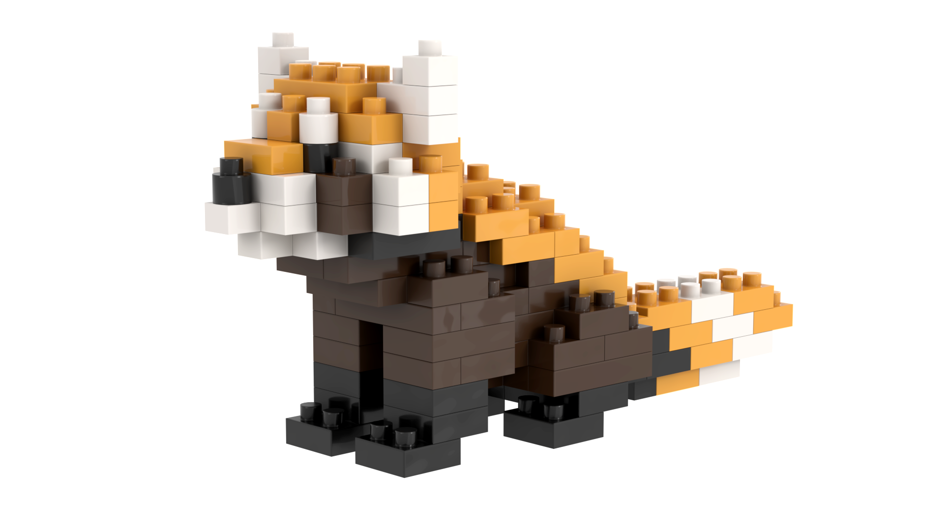 BRIXIES Red Panda