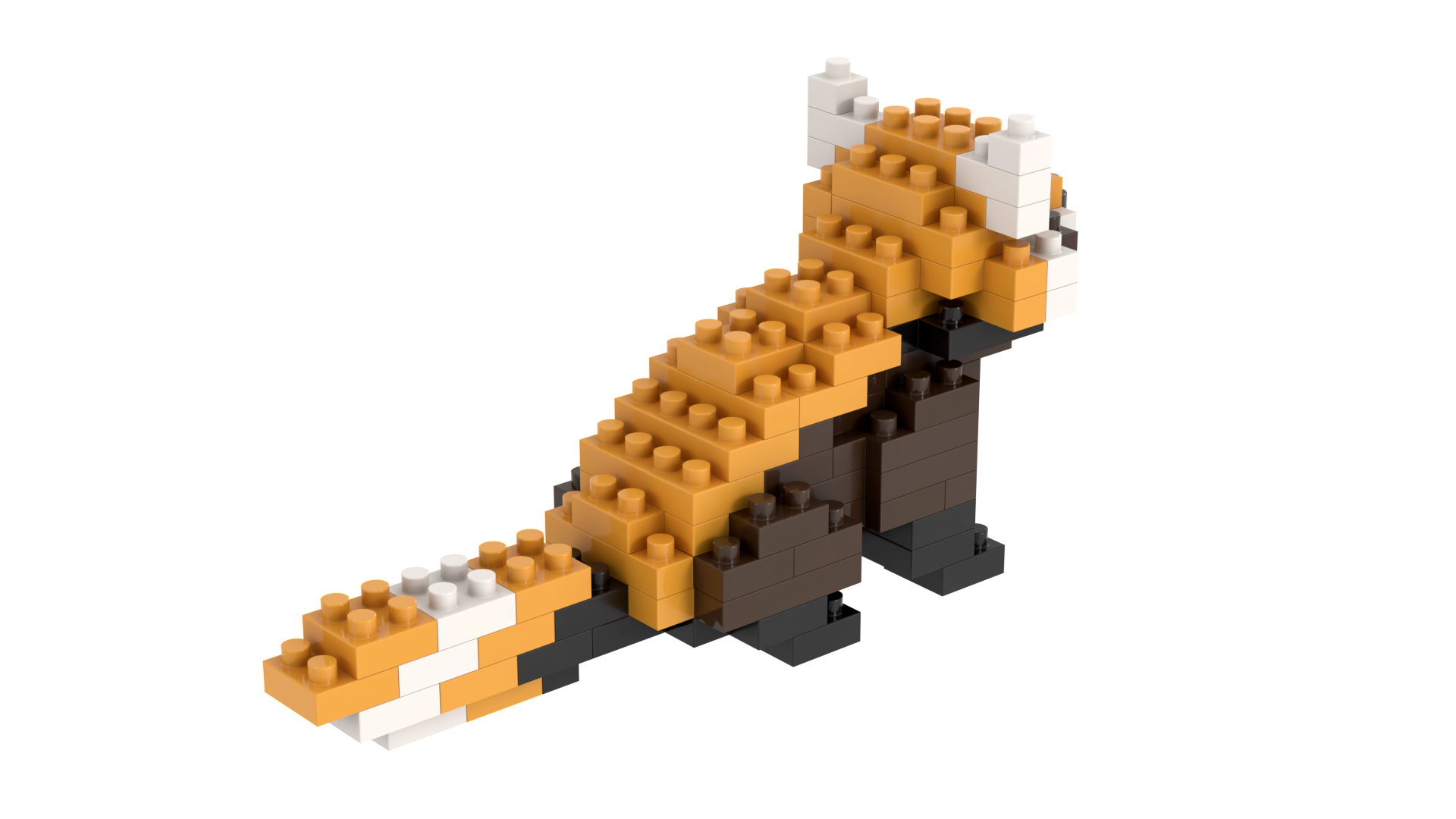 BRIXIES Red Panda