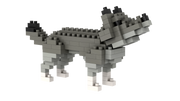 BRIXIES Wolf Dunkelgrau