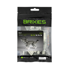 BRIXIES Wolf Dark Grey