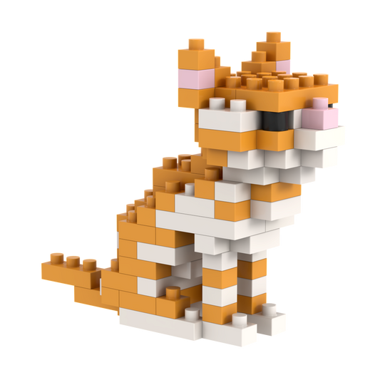 BRIXIES Katze Sitzend