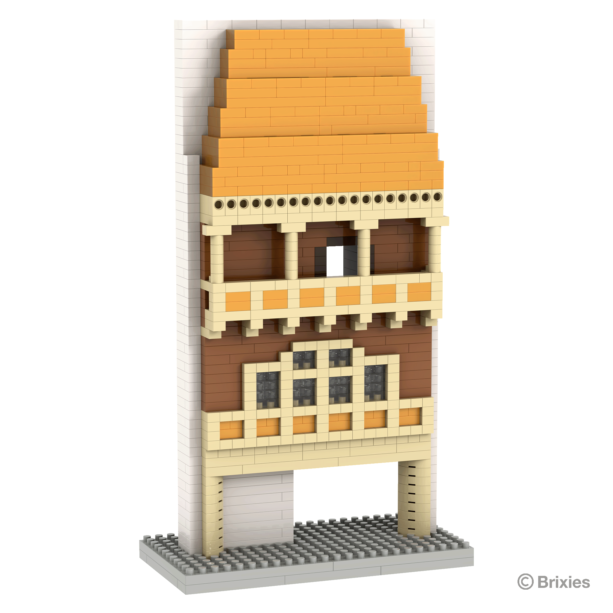 BRIXIES Goldenes Dach / Golden Roof