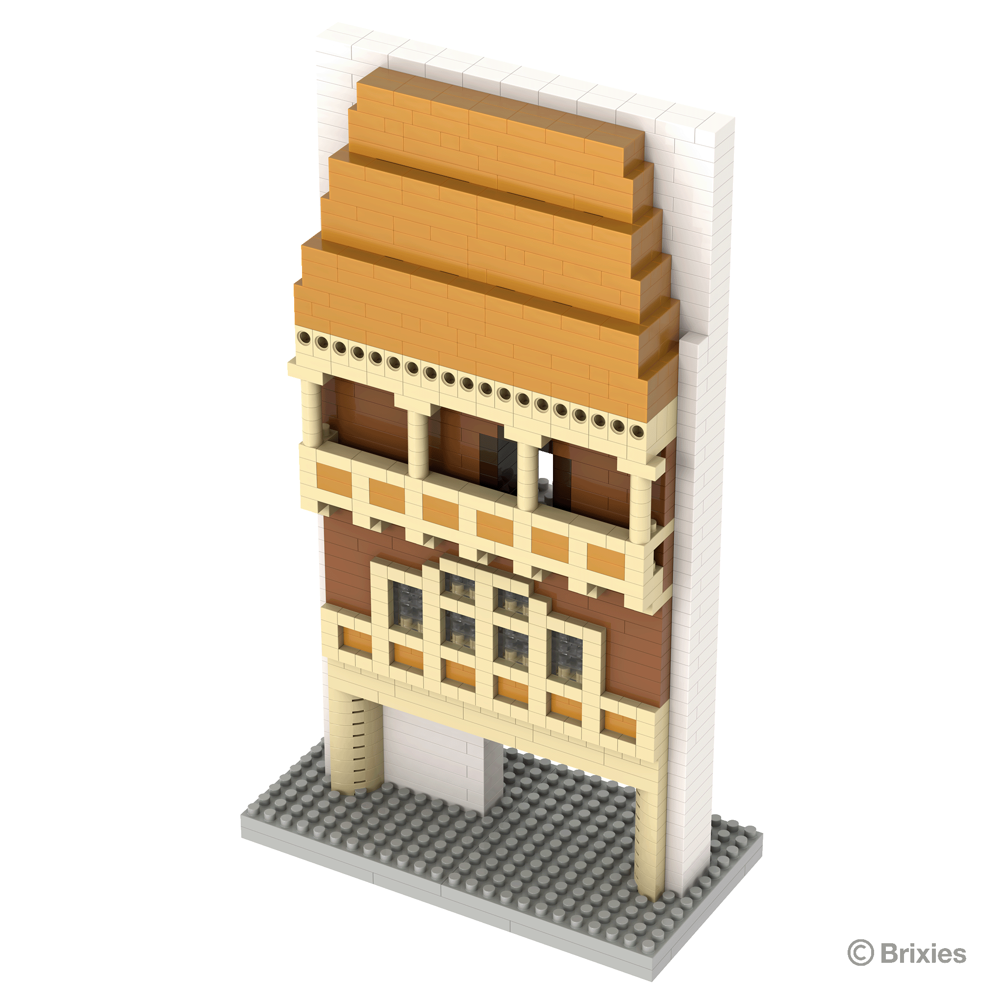 BRIXIES Goldenes Dach / Golden Roof