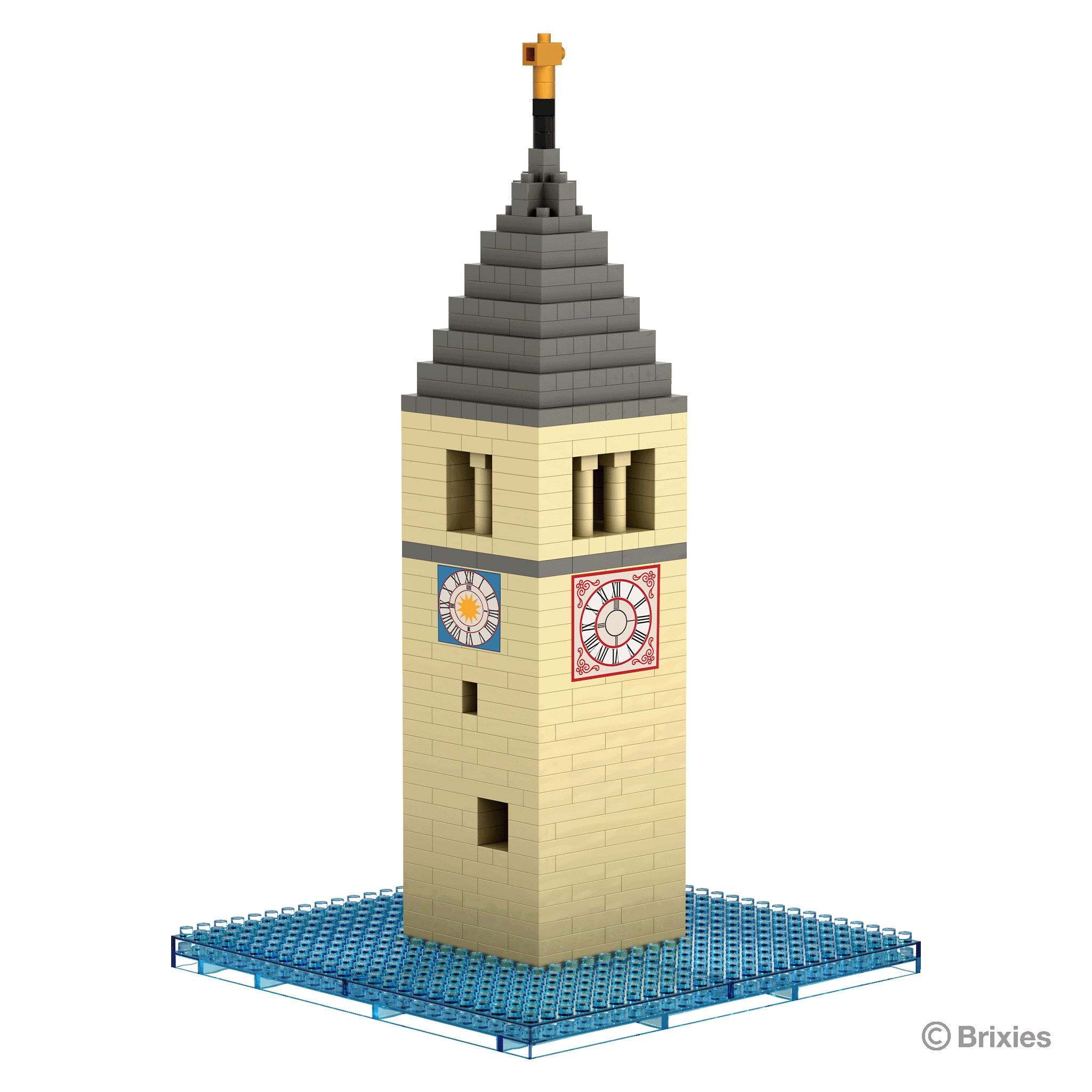 BRIXIES Kirchturm im Reschensee / Church tower in Lake Reschen